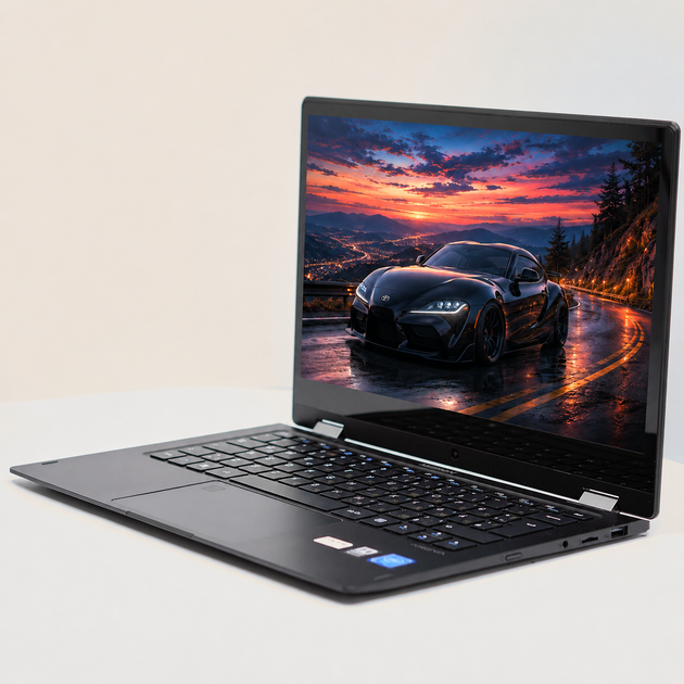 Ноутбук-планшет 13,3" Medion (Lenovo Group) E3223 | IPS (1920x1080) FullHD | Чотириядерний Intel | RAM DDR4 8 ГБ | SSD 128 ГБ | Сенсорний екран | Метал | АКБ до 8 годин | Win10 б/в (5310) - изображение 4