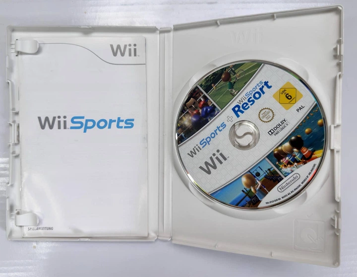 Wii Sports, Б/У, английская версия - диск Nintendo Wii - Фото 3 Wii Sports, Б/У, английская версия - диск Nintendo Wii - изображение 3
