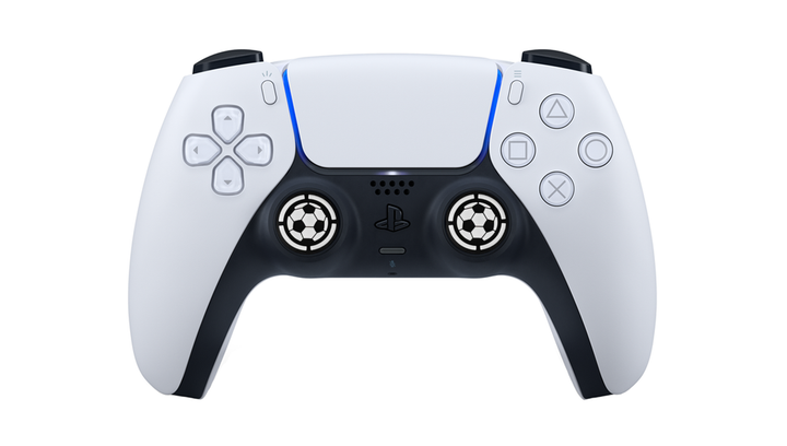 Накладки на Стики 2шт RMC Football Ball PlayStation 5 4 3 2 1 Xbox Series One 360 Switch 2 Black - изображение 2