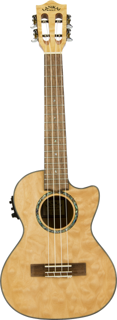 Ukulele Lanikai Tenor Quilted Maple Cutaway - Zdjęcie 1 Ukulele Lanikai Tenor Quilted Maple Cutaway - obraz 1