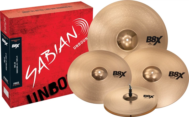 Набір тарілок Sabian B8X Performance Set Plus - Фото 1 Набір тарілок Sabian B8X Performance Set Plus - зображення 1