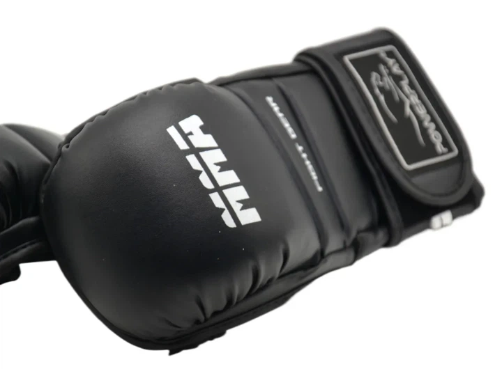 Рукавиці для MMA Active Point штучна шкіра M чорні - зображення 10