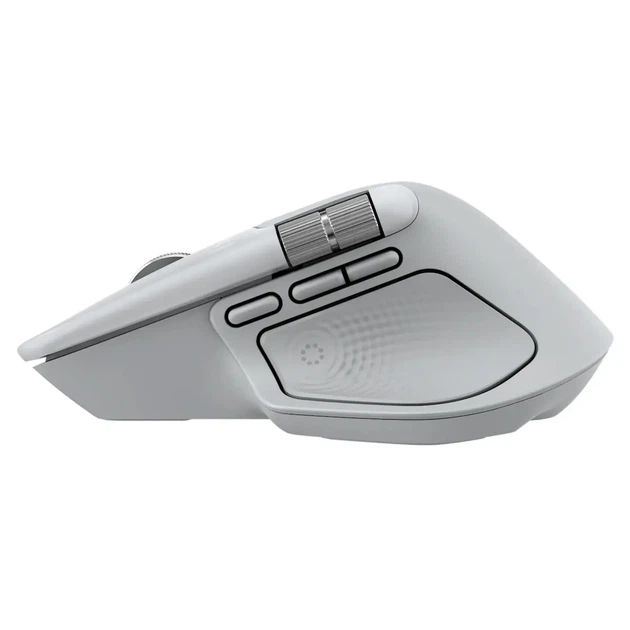 Миша Bluetooth Logitech MX Master 4 for Mac White Silver (910-007576) - Фото 5 Миша Bluetooth Logitech MX Master 4 for Mac White Silver (910-007576) - изображение 5