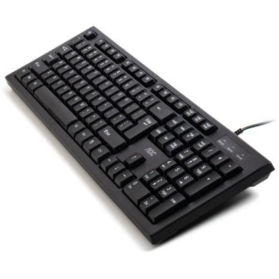 Комплект AOC KM160B USB UA Black (KM160B/97) - Фото 5 Комплект AOC KM160B USB UA Black (KM160B/97) - изображение 5