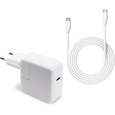 Блок питания к ноутбуку Vinga Apple 30W 5V3A/9V3A/12V2.4A/14.5V2A/ 18V1.5A/20V1.5A USB-C (VPA-30-APP-C) - Фото 1 Блок питания к ноутбуку Vinga Apple 30W 5V3A/9V3A/12V2.4A/14.5V2A/ 18V1.5A/20V1.5A USB-C (VPA-30-APP-C) - изображение 1