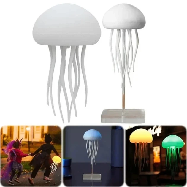 Ночник LED лампа Медуза с USB NTL-5B с движениями и цветопередачей RGB - изображение 6