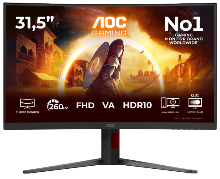Монітор AOC C32G4Z - Фото 1 Монітор AOC C32G4Z - зображення 1