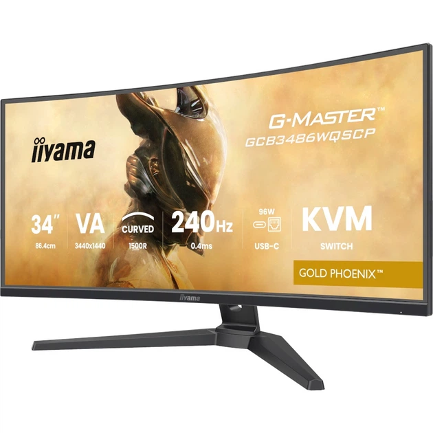 Монітор iiyama GCB3486WQSCP-B1 - Фото 6 Монітор iiyama GCB3486WQSCP-B1 - зображення 6