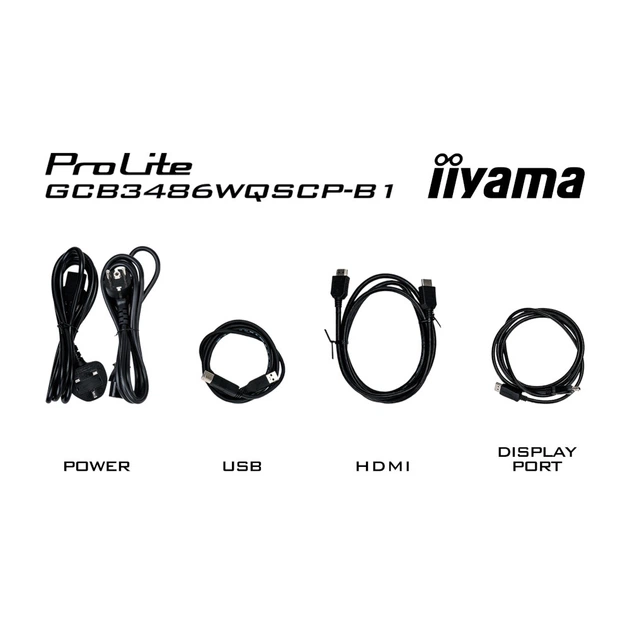 Монітор iiyama GCB3486WQSCP-B1 - Фото 8 Монітор iiyama GCB3486WQSCP-B1 - зображення 8