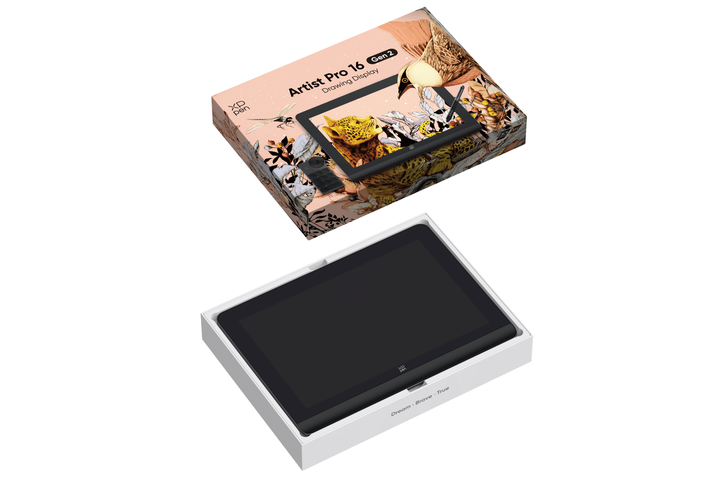 Монітор-планшет XP-PEN Artist Pro 16 (2 Gen) (NEW) (MD160QH-AD41A) - Фото 8 Монітор-планшет XP-PEN Artist Pro 16 (2 Gen) (NEW) (MD160QH-AD41A) - зображення 8