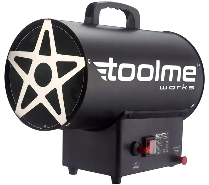 Газовый обогреватель 25 кВт для помещений до 320 м² Toolme KT3397 - изображение 6