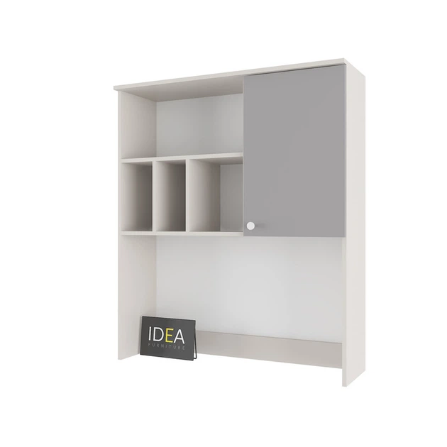 Надставка для письмового столу IDEA Д-102 Кашемір/Сірий шифер - Фото 3 Надставка для письмового столу IDEA Д-102 Кашемір/Сірий шифер - зображення 3