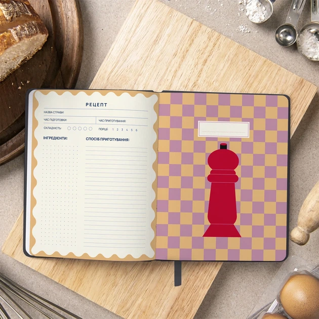Кулінарний блокнот «Рецепти, які варто записати» графітовий - Фото 10 Кулінарний блокнот «Рецепти, які варто записати» графітовий - зображення 10