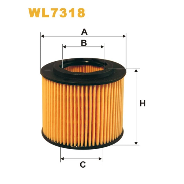 Фільтр оливи WIX FILTERS Seat Cordoba III, Ibiza IV, Ibiza V, Skoda Fabia, Fabia II, Praktik, Room (WL7318) - Фото 1 Фільтр оливи WIX FILTERS Seat Cordoba III, Ibiza IV, Ibiza V, Skoda Fabia, Fabia II, Praktik, Room (WL7318) - изображение 1