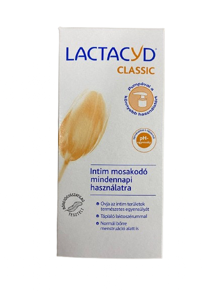 Засіб для інтимної гігієни Lactacyd Класичний, для щоденного використання, з дозатором, 200 мл - Фото 2 Засіб для інтимної гігієни Lactacyd Класичний, для щоденного використання, з дозатором, 200 мл - зображення 2