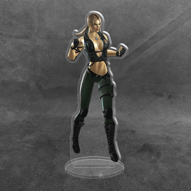 Акрилова колекційна фігурка Мортал комбат Mortal Kombat Соня 15 см - Фото 1 Акрилова колекційна фігурка Мортал комбат Mortal Kombat Соня 15 см - зображення 1