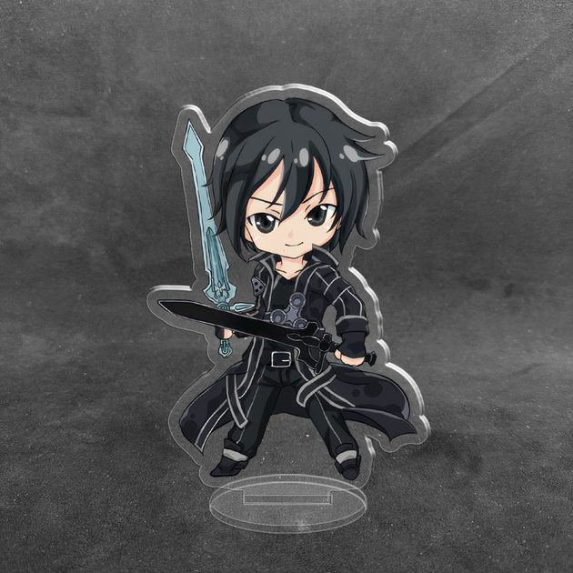 Акриловая коллекционная фигурка Аниме: Чиби Chibi Sword Art Online, Мастера Меча Онлайн SAO Кирито 10 cм - Фото 1 Акриловая коллекционная фигурка Аниме: Чиби Chibi Sword Art Online, Мастера Меча Онлайн SAO Кирито 10 cм - изображение 1
