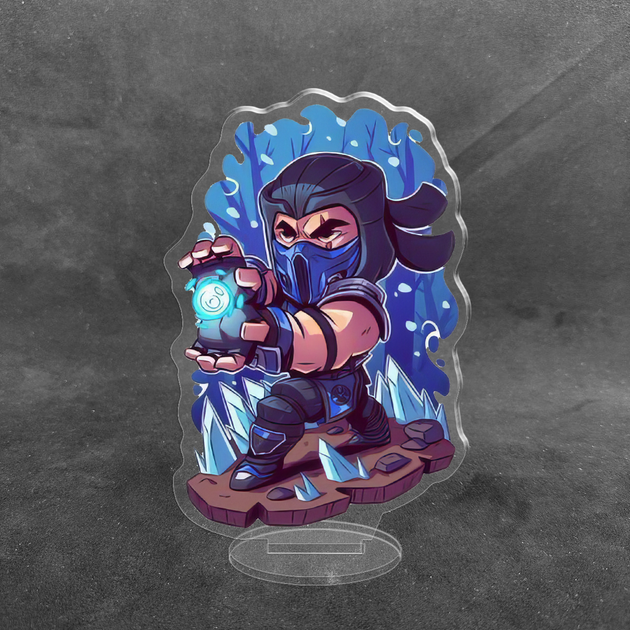 Акрилова колекційна фігурка Мортал комбат Mortal Kombat Саб Зіро 10 см - Фото 1 Акрилова колекційна фігурка Мортал комбат Mortal Kombat Саб Зіро 10 см - зображення 1