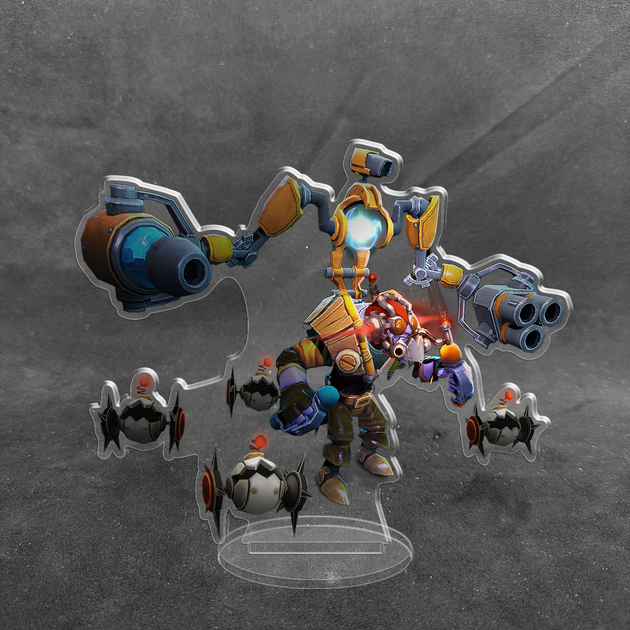 Акриловая коллекционная фигурка Dota 2 Tinker 15 см - Фото 1 Акриловая коллекционная фигурка Dota 2 Tinker 15 см - изображение 1