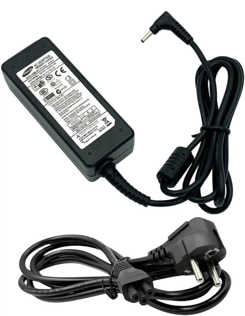 Блок живлення до ноутбука/монітора Samsung 12V 3.33A (40W) штекер 2.5x0.7 мм (A12-040N1A) - Фото 1 Блок живлення до ноутбука/монітора Samsung 12V 3.33A (40W) штекер 2.5x0.7 мм (A12-040N1A) - изображение 1