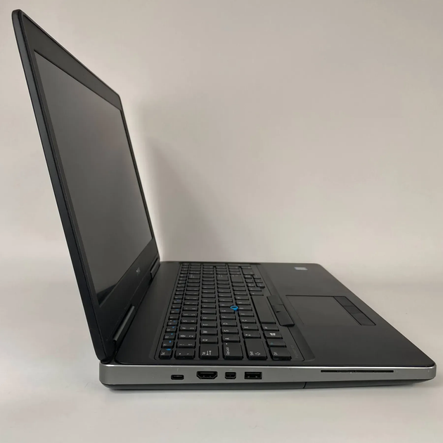 Мобільна робоча станція Б-клас Dell Precision 7520 / 15.6" (1920x1080) IPS / Intel Core i7-7820HQ (4 (8) ядра по 2.9 - 3.9 GHz) / 16 GB DDR4 / 240 GB SSD / nVidia Quadro M1200, 4 GB GDDR5, 256-bit / HDMI б/в + Подарок Бездротова миша / USB - зображення 5