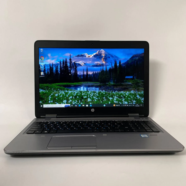 Ноутбук HP ProBook 650 G2 / 15.6" (1366x768) TN / Intel Core i7-6820HQ (4 (8) ядра по 2.7 - 3.6 GHz) / 16 GB DDR4 / 240 GB SSD / Intel HD Graphics 520 / WebCam / Fingerprint б/в + Подарунок Бездротова миша / USB - зображення 2