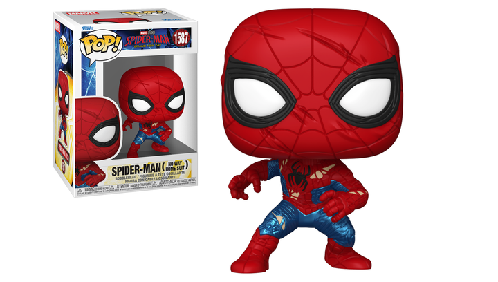 Фигурка FUNKO POP! Человек Паук Абсолютно День После Битвы Spider Man No Way Home Suit Brand New Day 81mm 1587 83964 - изображение 4