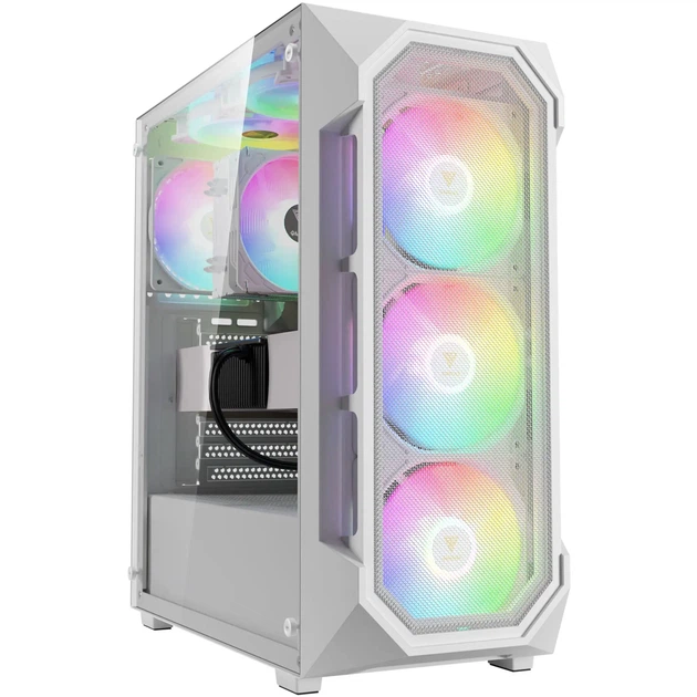 Корпус Gamdias Aura GC1 Elite ARGB White (4711514500608) - зображення 4