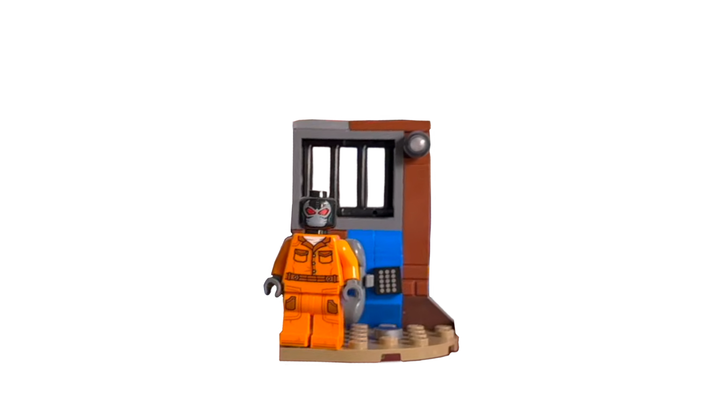 Конструктор Lego Фигурка Batman 2 Bane with Prison Cell Paper Bag Super Heroes L0002272 - изображение 4