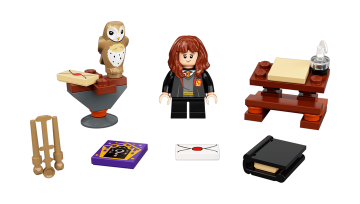 Конструктор Lego Фигурка Hermione's Study Desk Polybag Harry Potter 30392 hp315 - изображение 2