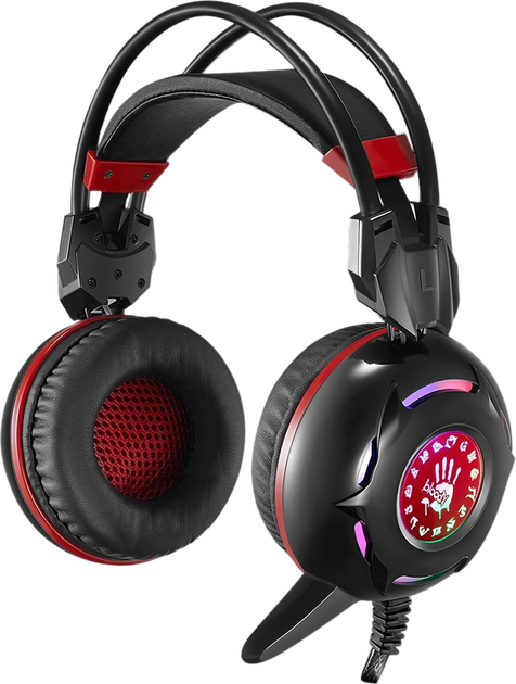 Наушники Bloody G300 Black/Red (4711421921183) - изображение 2