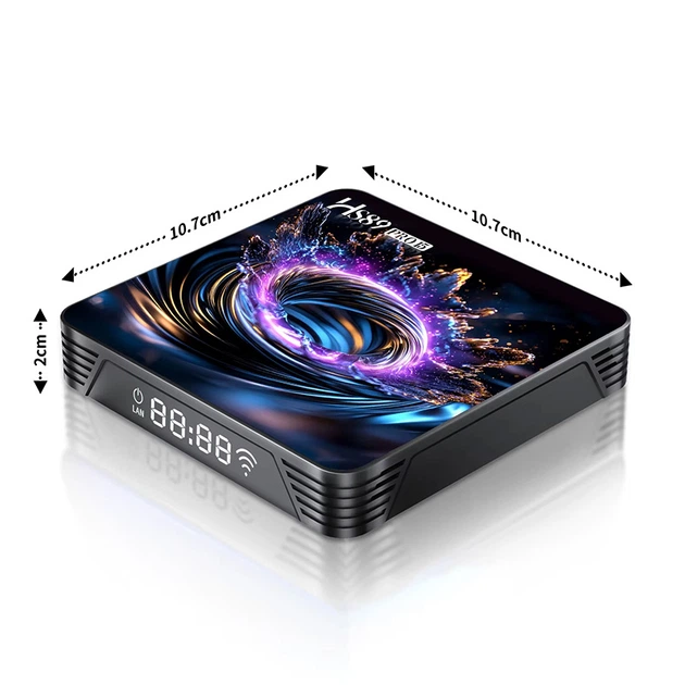 Смарт ТВ приставка Hugsun HS89 PRO15 4/32 Гб Smart TV Box Android TV 14 (306-32) - изображение 8