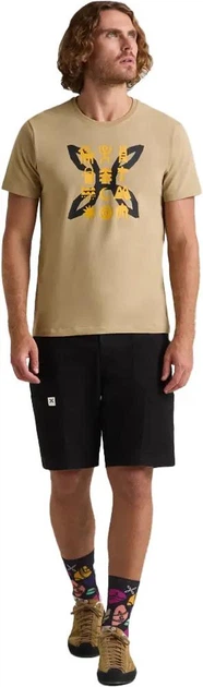 Футболка Montura Rock Painting T-Shirt S Desert Beige - Фото 7 Футболка Montura Rock Painting T-Shirt S Desert Beige - зображення 7