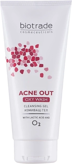 Кисневе вмивання проти вугрової висипки Biotrade Acne Out 200ml - Фото 1 Кисневе вмивання проти вугрової висипки Biotrade Acne Out 200ml - зображення 1