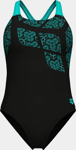 Купальник закритий для жінок Arena KIKKO SWIMSUIT SWIM PRO BACK Чорний 36 (010807-580-36) - зображення 7