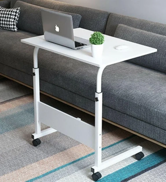 Комп'ютерний стіл на коліщатках з регулюванням висоти Laptop Table 60 х 40 - изображение 5