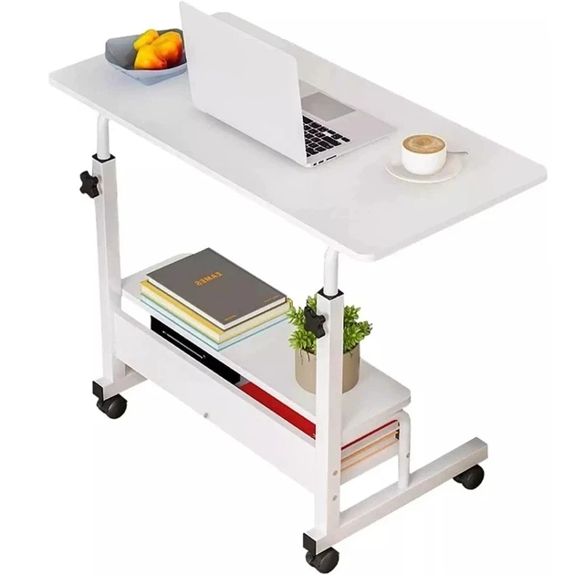 Стіл комп'ютерний на коліщатках з регулюванням висоти Laptop Table 60 х 40 - зображення 8