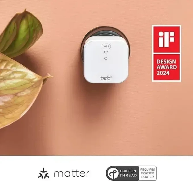 Беспроводной шлюз Tado Bridge X Thread Border Router (умный мост для системы отопления, маршрутизатор Thread / Matter, - Б/У - изображение 3
