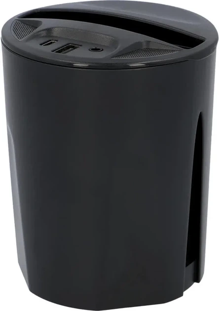 Автомобильный держатель-стакан с беспроводной зарядкой Cartrend Wireless Lade-Cup 10691, быстрая зарядка USB и Type-C - Б/У - изображение 2