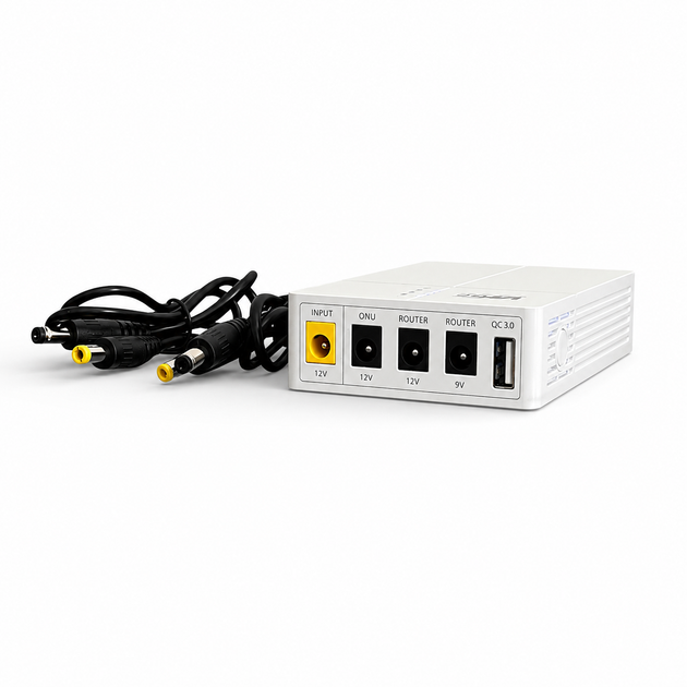 Безперебійник для роутера WGP 302 13500mAh 27W з блоком живлення ДБЖ mini ups для роутера - Фото 4 Безперебійник для роутера WGP 302 13500mAh 27W з блоком живлення ДБЖ mini ups для роутера - изображение 4