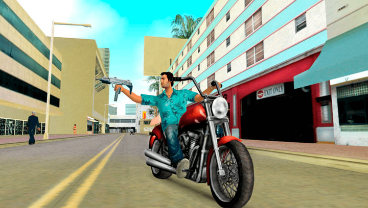 Игра Sony PlayStation 2 Grand Theft Auto III + Vice City Double Pack Europe Английская Версия DVD 2шт Б/У - изображение 3