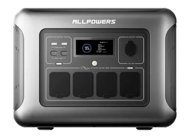 Зарядна станція ALLPOWERS R1500 Lite (1600 Вт, 1056 Вт·год, LiFePO4) - изображение 4