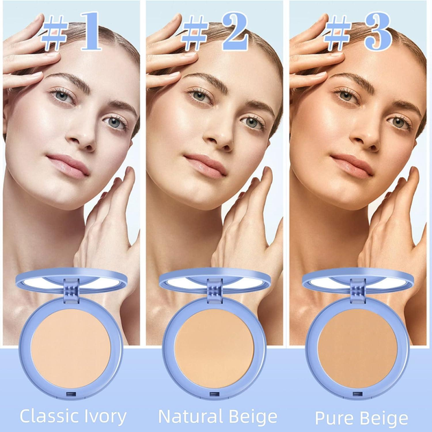 Матирующая пудра для лица NYX Cosmetics Twin Cake Powder CP09 Natural Beige 11 г - изображение 2