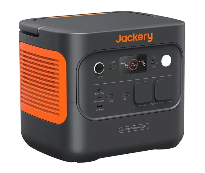 Зарядна станція Jackery Explorer 2000 v2 (2200 Вт, 2042 Вт·год, LiFePO4) - Фото 1 Зарядна станція Jackery Explorer 2000 v2 (2200 Вт, 2042 Вт·год, LiFePO4) - изображение 1