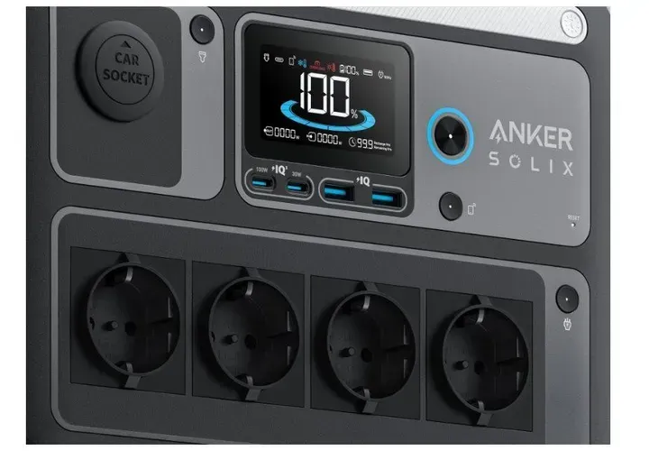 Зарядна станція Anker SOLIX C1000X (1800 Вт, 1056 Вт·год, LiFePO4) - зображення 5
