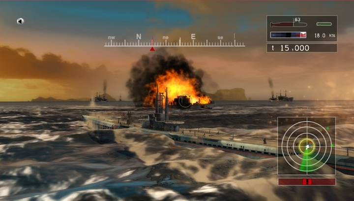 Гра Microsoft Xbox 360 Naval Assault: The Killing Tide Англійська Версія Б/У - зображення 3