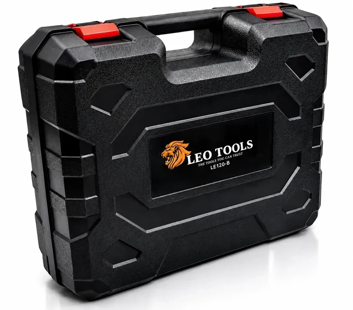 Аккумуляторная мойка высокого давления LEO TOOLS 48V (2 аккумулятора 5Ah, 60 бар, бесщеточная) в чемодане - изображение 8