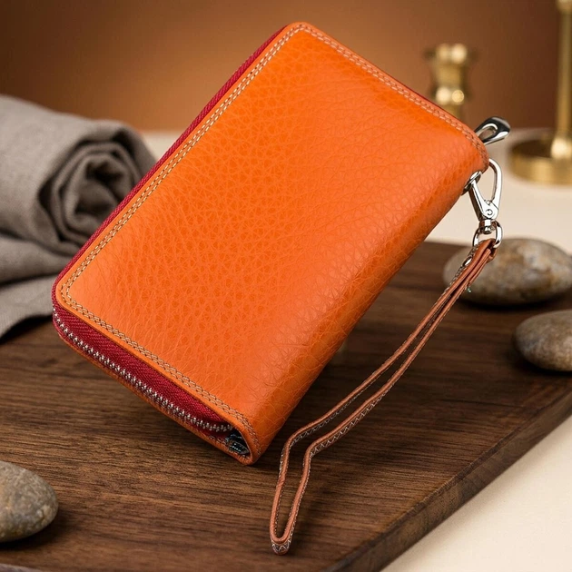 Женский кошелек ST Leather из натуральной кожи большой красного цвета для прав и паспорта (bg184fash41) - Фото 4 Женский кошелек ST Leather из натуральной кожи большой красного цвета для прав и паспорта (bg184fash41) - изображение 4