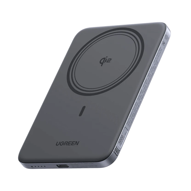 Магнітна батарея Power bank UGREEN Qi2 8.6mm Ultra-Slim 5000 mAh 20W for iPhone - Фото 1 Магнітна батарея Power bank UGREEN Qi2 8.6mm Ultra-Slim 5000 mAh 20W for iPhone - зображення 1