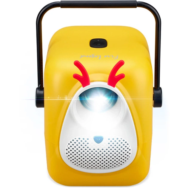 Проектор портативний AOpen Fire Legend QF23s LCD FHD 6500 лм HDMI Wi-Fi Yellow (MR.JXC11.002) - зображення 3